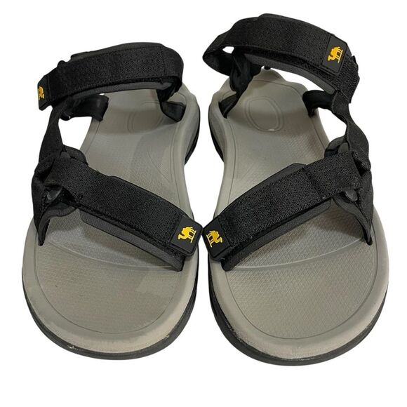 Camel Crown Mens Open Toe Sandals Size 11 Black Hiking K922162537 - Picture 6 of 10